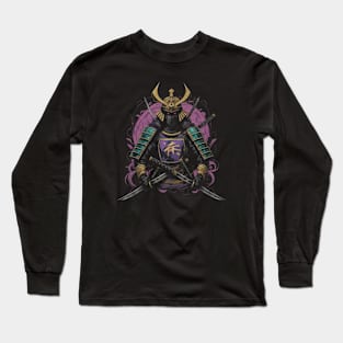 Japanese Samurai Long Sleeve T-Shirt